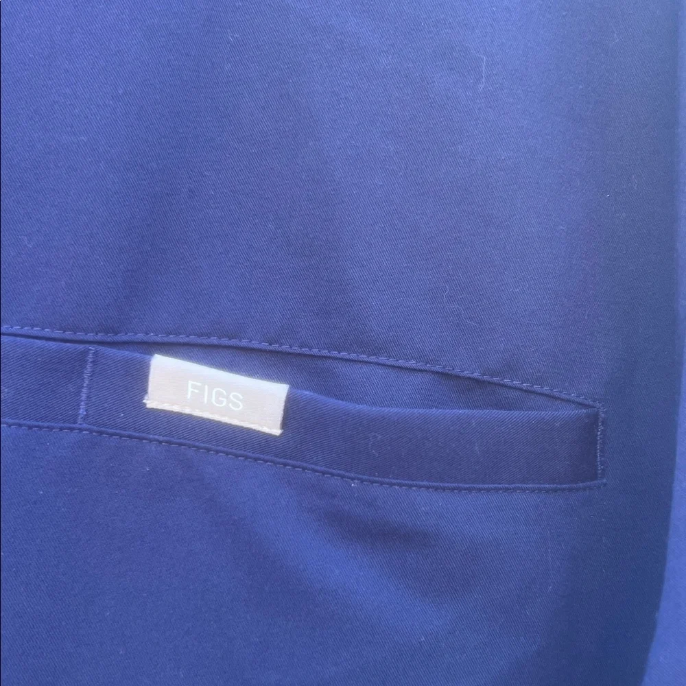 FIGS Men's Technical Coleectuin Navy Blue Scrub Set Top Size XXL Pant Size XL/T